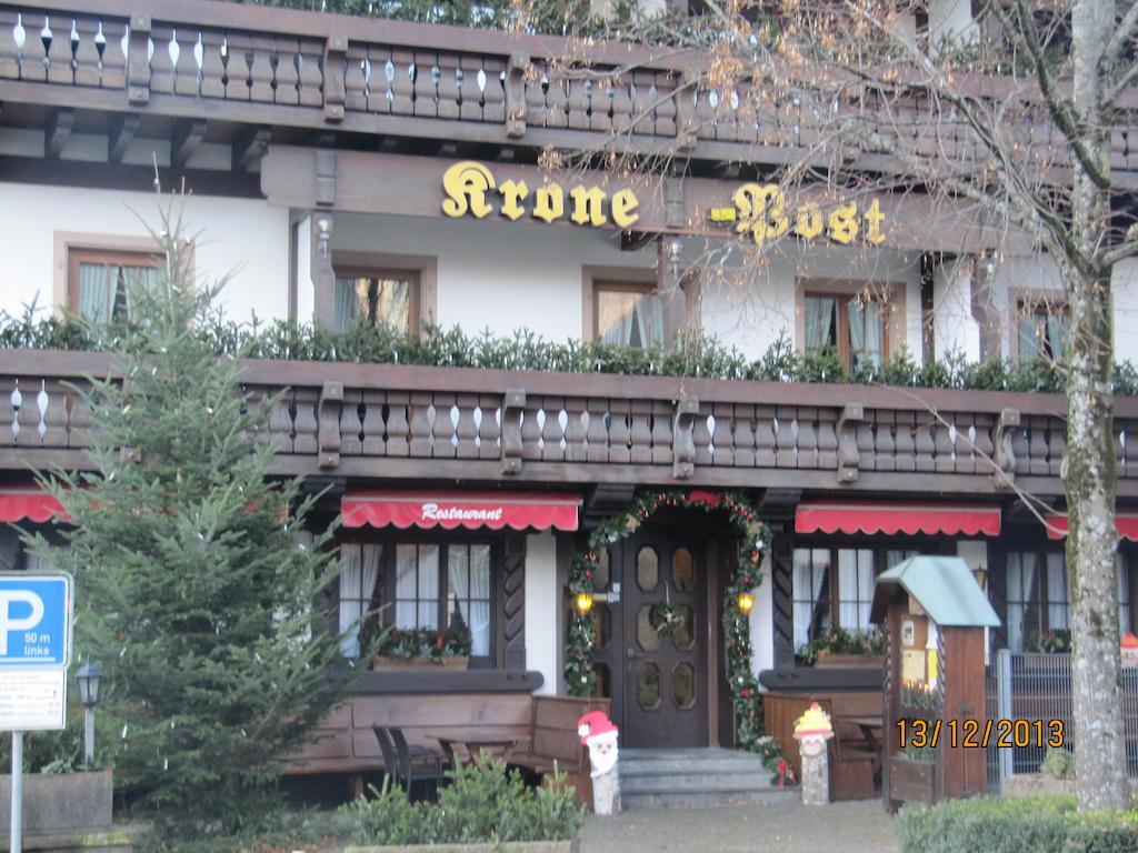 Gasthaus-Krone-Post Simonswald Kültér fotó